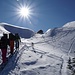Aufstieg Richtung Hütte