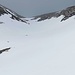Im Couloir geht es zum Grat hinauf (2965m hohe Scharte).