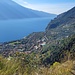 Blick auf Limone und den Gardasee