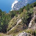 Tiefblick vom Pausenplatz auf Limone sul Garda