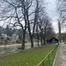 Vorne das Vereinslokal des Aare Clubs Matte Bern.<br /><br />