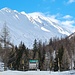 <b>All'Acqua (1616 m).<br />Alle 7:40 mi avvio con gli sci ai piedi verso il ponticello sul Ticino, quindi svolto a destra, in direzione della Val d’Olgia. </b>