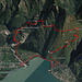 Tracciolino della Val Codera da San Giorgio alla Valle dei Ratti: traccia.