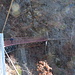 Ponte in metallo lungo il Tracciolino.