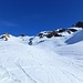 Im Aufstieg in schönem Skigelände