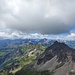 Blick vom Gaishorn auf das nächste Gipfelziel, das Rauhhorn