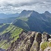 Blick vom Ponten Richtung Gaishorn und Rauhhorn