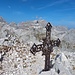 Gipfelkreuz mit Brentablick