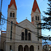TAG 3 (2.3.) - بشري (Bisharrī): Im Zentrum des Ortes steht die Kathedrale مار سابا (Mār Sābā). Die relativ junge Kirche mit den 54m hohen Türmen wurde 1954 fertig gestellt.