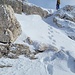 Zwischenzeitlich ist der Schnee auch etwas tiefer