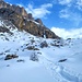 Hier unten sieht es richtig schön winterlich aus, obwohl eigentlich nicht viel Schnee liegt. 