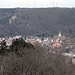 Blaubeuren mit Blau- und Glasfels.