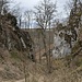 Blick zurück durch das felsige Tal.