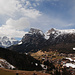 Blick zurück Richtung Sellastock und Sassongher