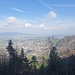 immer wieder gibt es Ausblicke ins Rheintal und zum Bodensee...