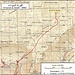  القرنة السوداء - Al Qurnah as Sawdāʼ - 3088m: <br /><br />Karte mit der eingezeichneten Route von der Skistation auf Libanons höchsten Berg.