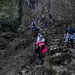 Arrivati alla base del canalino