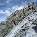 Der Steig zur Payerhütte wurde mit einigem Aufwand für die Hüttengäste präpariert