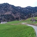 Meine Route verläuft rechts von der Gondelbahn ..