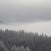 Blick nach Süden, rechts dürfte der Wallberg sein