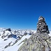 Gipfelsteinmannli am Sichler