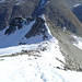 Der Kreuzspitze Gipfelgrat im Rückblick