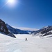 Den Gletscher runter