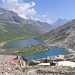 Veduta del Pian del Nivolet con a Sx il Rifugio Città di Chivasso