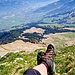 Jetzt nur noch chillen und die Aussicht geniessen