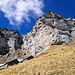 ... und nach einer Stunde ab Oberwis habe ich die Hütte erreicht, doch ...