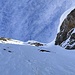 nel canale, verso l'uscita