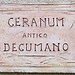 <b>Ceranum antico Decumano, ossia una via che correva in direzione est-ovest nelle città romane. </b>