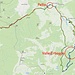 <b>Tracciato GPS Valle Erboggia.</b>