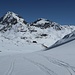 Abfahrt zur Jenatschhütte