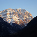 Calanda im Abendlicht