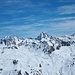 Silvrettagruppe mit dem dominanten Piz Linard