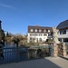 Brücke über die Aach in Bohlingen. Der Fluß begleitet mich also seit dem Start.