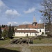 Kirche in Schienen, inzwischen gehts noch auf die Suche nach dem Schienerberg-Hochpunkt.