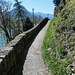 auf dem Weg zum Bahnhof Interlaken Ost