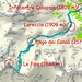 <b>Tracciato GPS Le Pipe.</b>