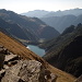 Il Bacino Alpe dei Cavalli dal passo di Andolla