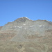 Die Südflanke der Kreuzspitze . der Aufschwung auf den Gipfelgrat sieht von hier besonders steil aus