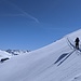 Steilhang unter dem Hobarjoch von hinten...