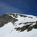noi però viriamo a destra verso il Lattenhorn (si intravede una persona, e più in alto il deposito sci)
