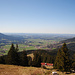 Blick über die Bucher Alm