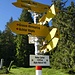 Wegweiser ÖAV Hoher Sattel