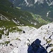 Rückblick Aufstiegsflanke Arnplattenspitze