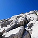 Rückblick vom Abstieg im ostseitigen Plattenriss der Arnplattenspitze<br />Archivbild vom 4.September 2019
