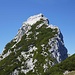 Rückblick auf die Abstiegsflanke der Arnplattenspitze<br />Die Route verläuft rechts im Bild  