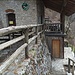 veduta dell'entrata del dormitorio